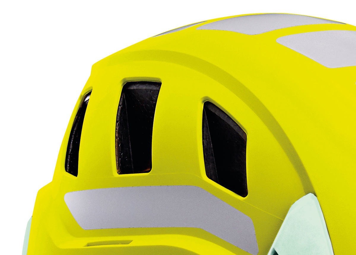 Petzl STRATO® VENT HI-VIZ Schutzhelm - Leicht & Belüftet für Höhenarbeit