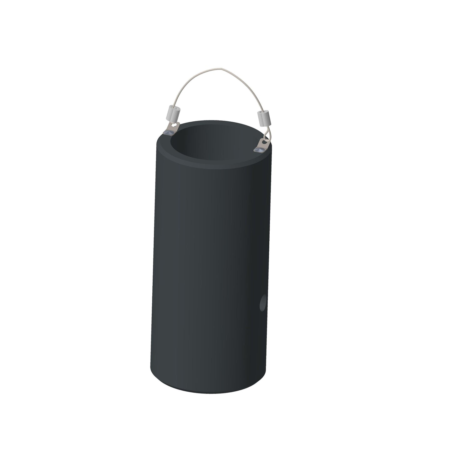 XTIRPA Zylinder-Reduzierstück 102mm auf 76mm mit Sicherungskabel