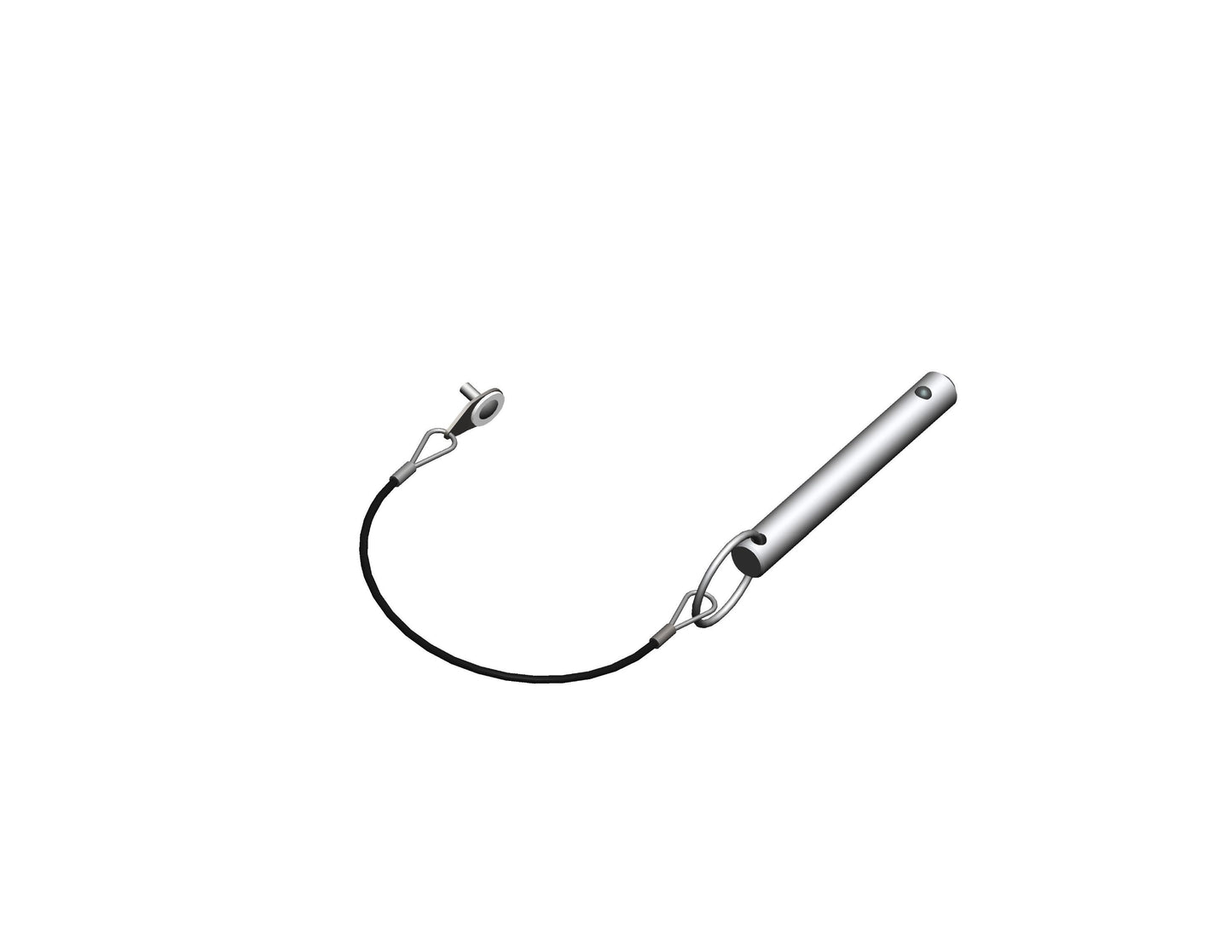 XTIRPA Grip Lock Sicherungsstift (5/8'' x 4'') mit 12'' Kabel