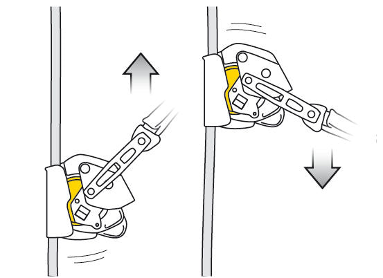 Petzl ASAP® LOCK - Am Seil mitlaufendes Auffanggerät mit Blockierfunktion