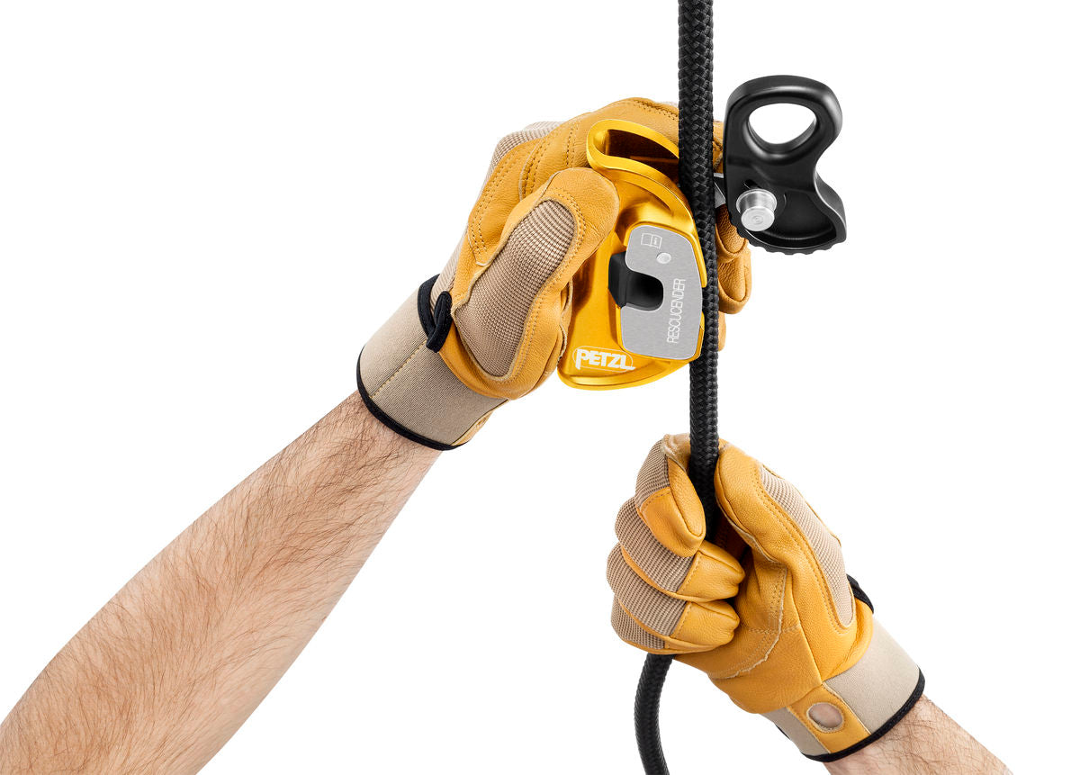 Petzl RESCUCENDER - Öffenbare Seilklemme mit Reibnocken