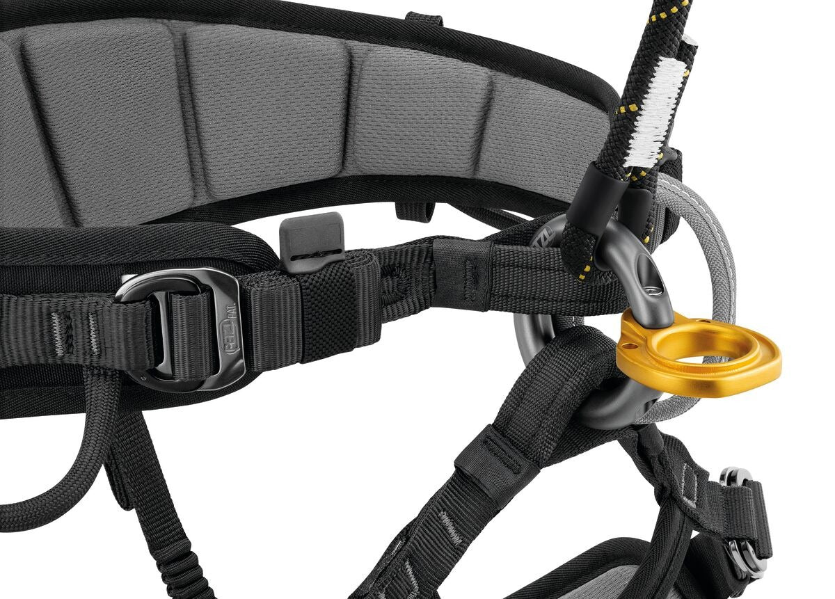 Petzl RING2RING - Stabiler Doppelring für Sitzgurte zur Helikopterrettung