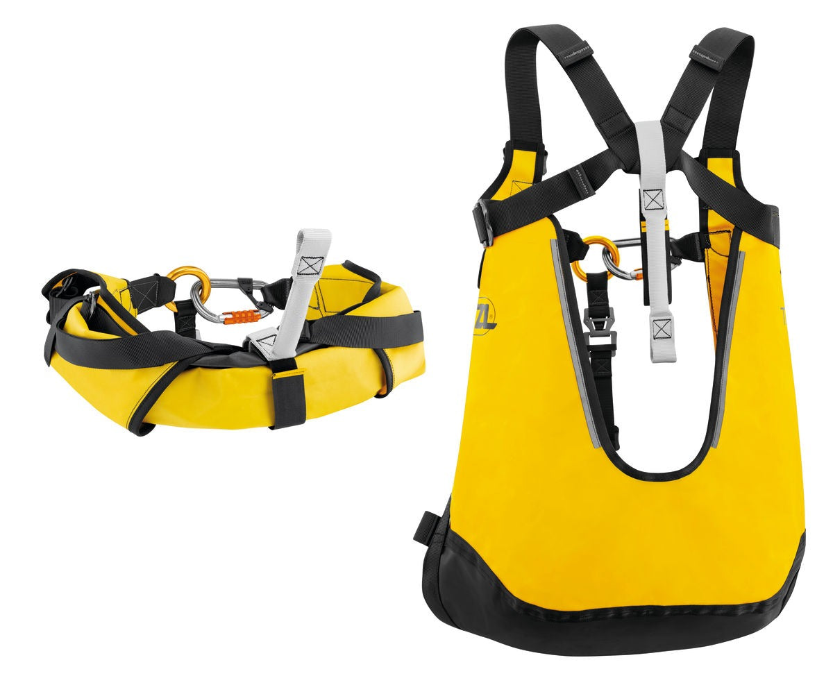 Petzl THALES Rettungsdreieck & Sicherheits-Brustgurt für Evakuierung