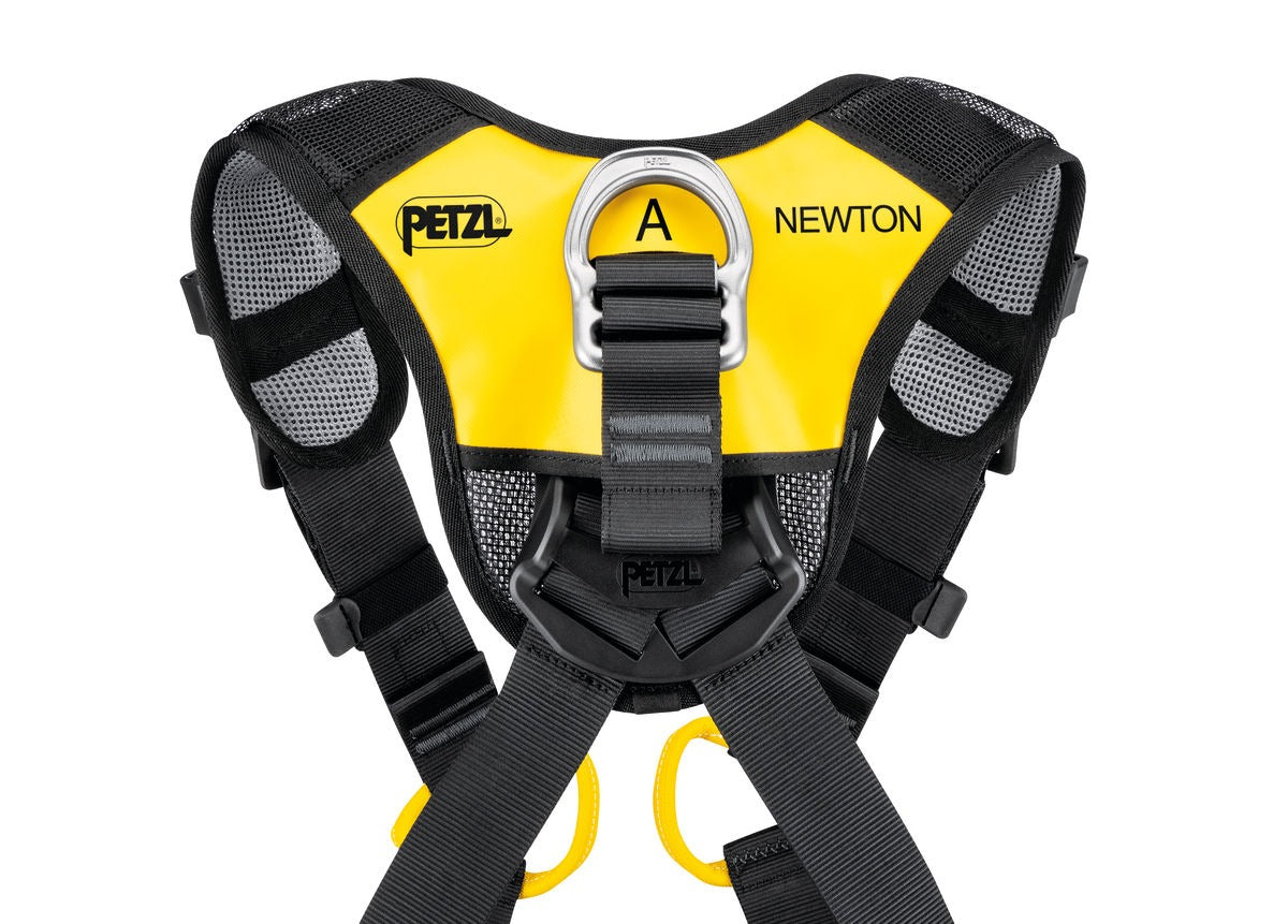 Petzl NEWTON FAST Auffanggurt (Internationale Version) – Leichter & ergonomischer Gurt zur Absturzsicherung