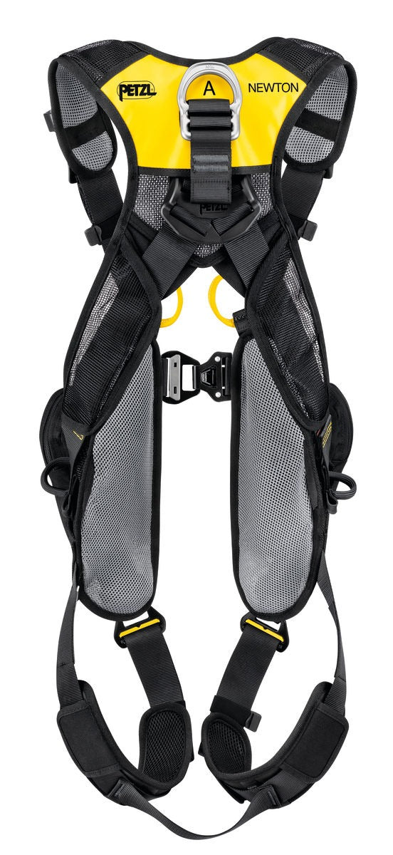 Petzl NEWTON EASYFIT Auffanggurt (Internationale Version) – Komfortabler Fallschutzgurt für schnelles Anlegen