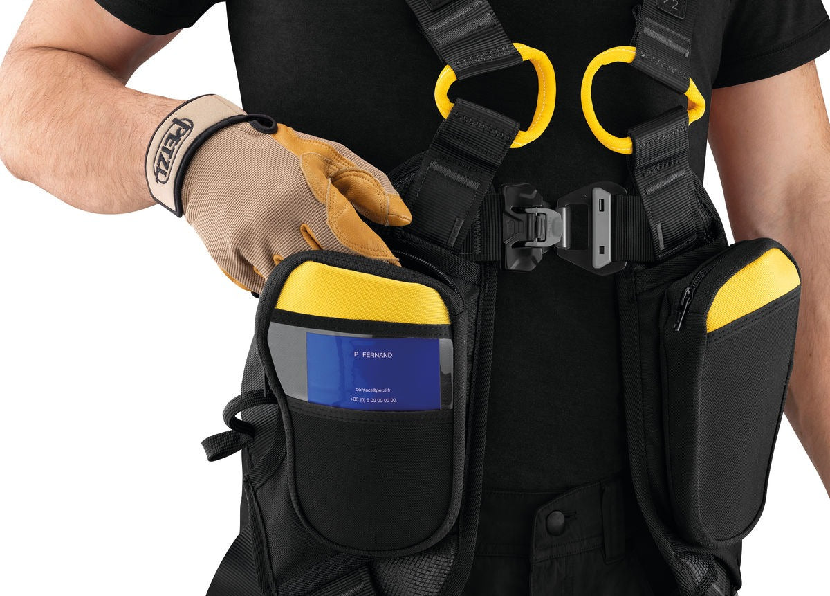 Petzl NEWTON EASYFIT Auffanggurt (Internationale Version) – Komfortabler Fallschutzgurt für schnelles Anlegen