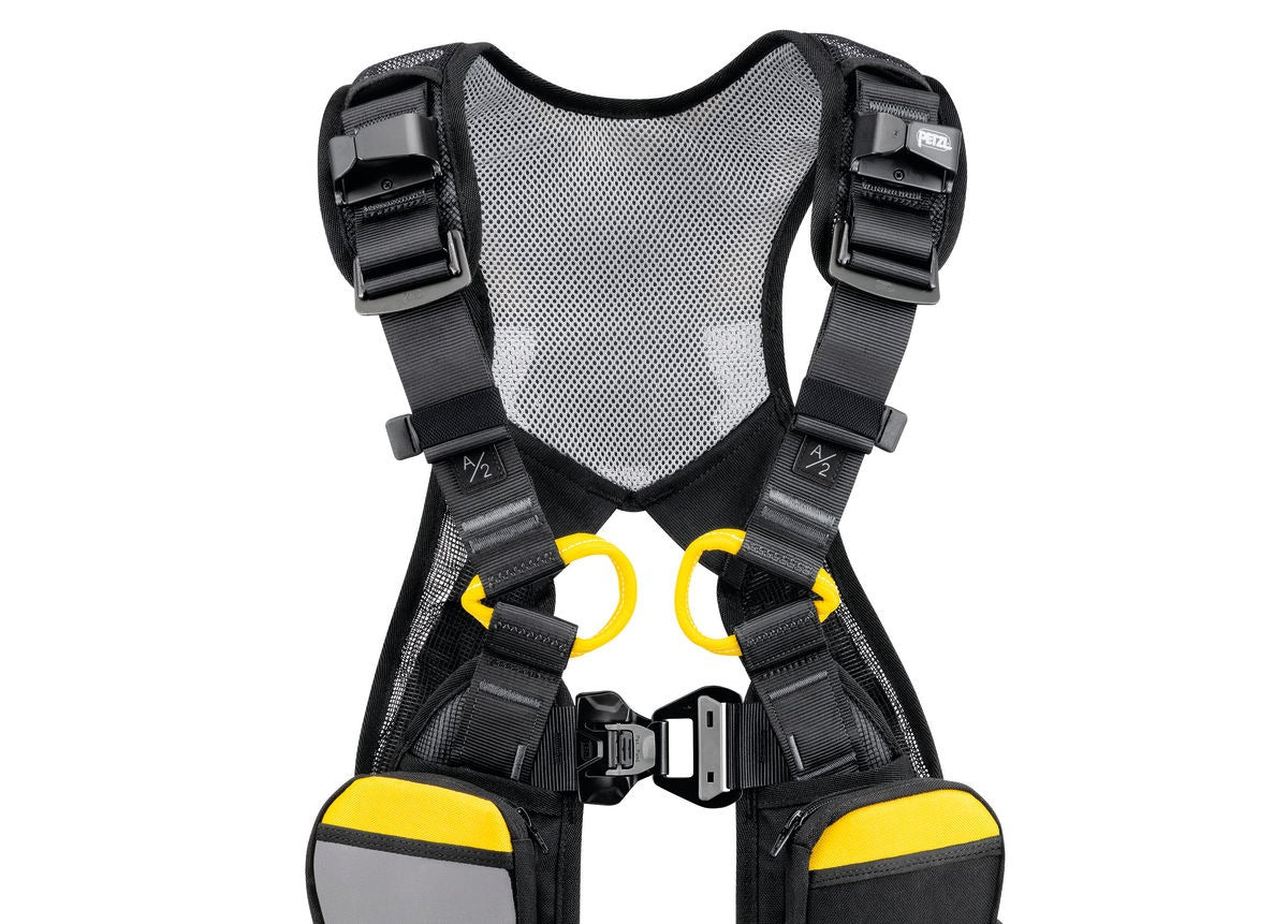 Petzl NEWTON EASYFIT Auffanggurt (Internationale Version) – Komfortabler Fallschutzgurt für schnelles Anlegen