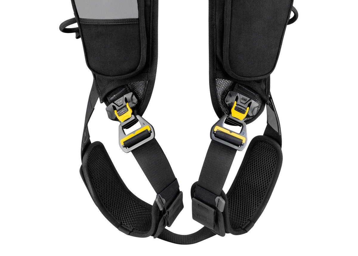 Petzl NEWTON EASYFIT Auffanggurt (Internationale Version) – Komfortabler Fallschutzgurt für schnelles Anlegen