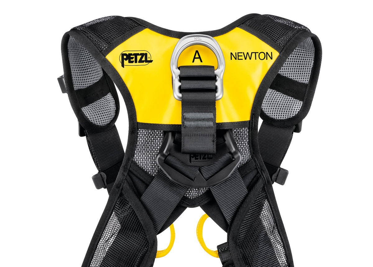 Petzl NEWTON EASYFIT Auffanggurt (Internationale Version) – Komfortabler Fallschutzgurt für schnelles Anlegen