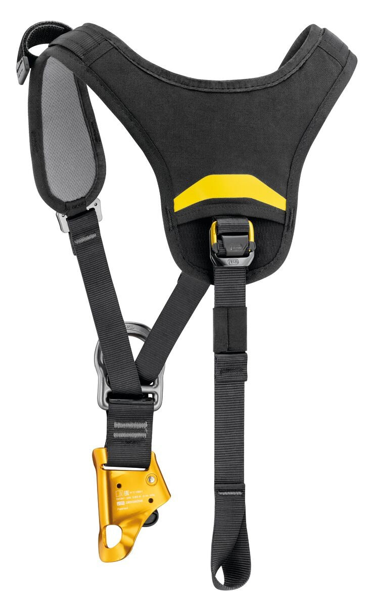 Petzl TOP CROLL L Brustgurt mit integrierter Seilklemme