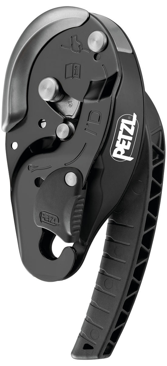 Petzl I’D® S – Selbstbremsendes Abseilgerät mit Anti-Panik-Funktion