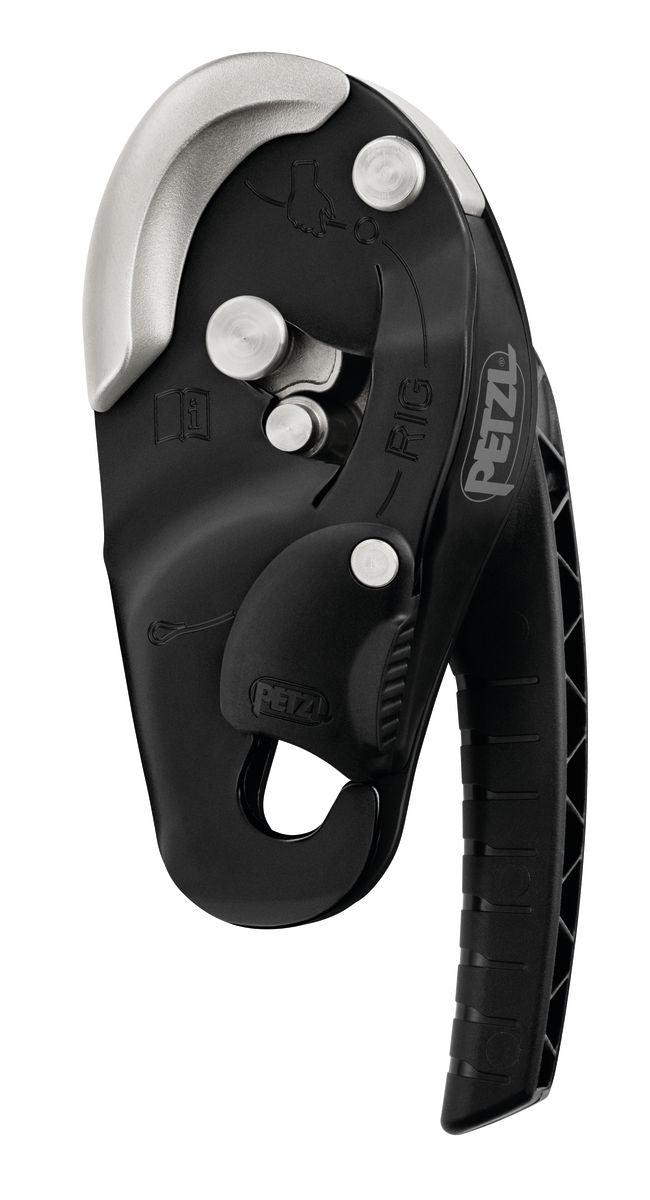 Petzl RIG® – Selbstbremsendes, kompaktes Abseilgerät