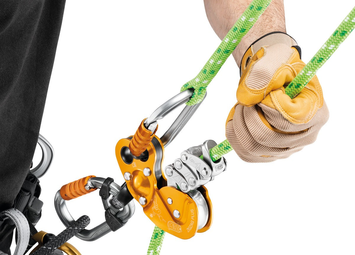 Petzl ZIGZAG® PLUS Mechanisches Prusik-Abseilgerät für die Baumpflege