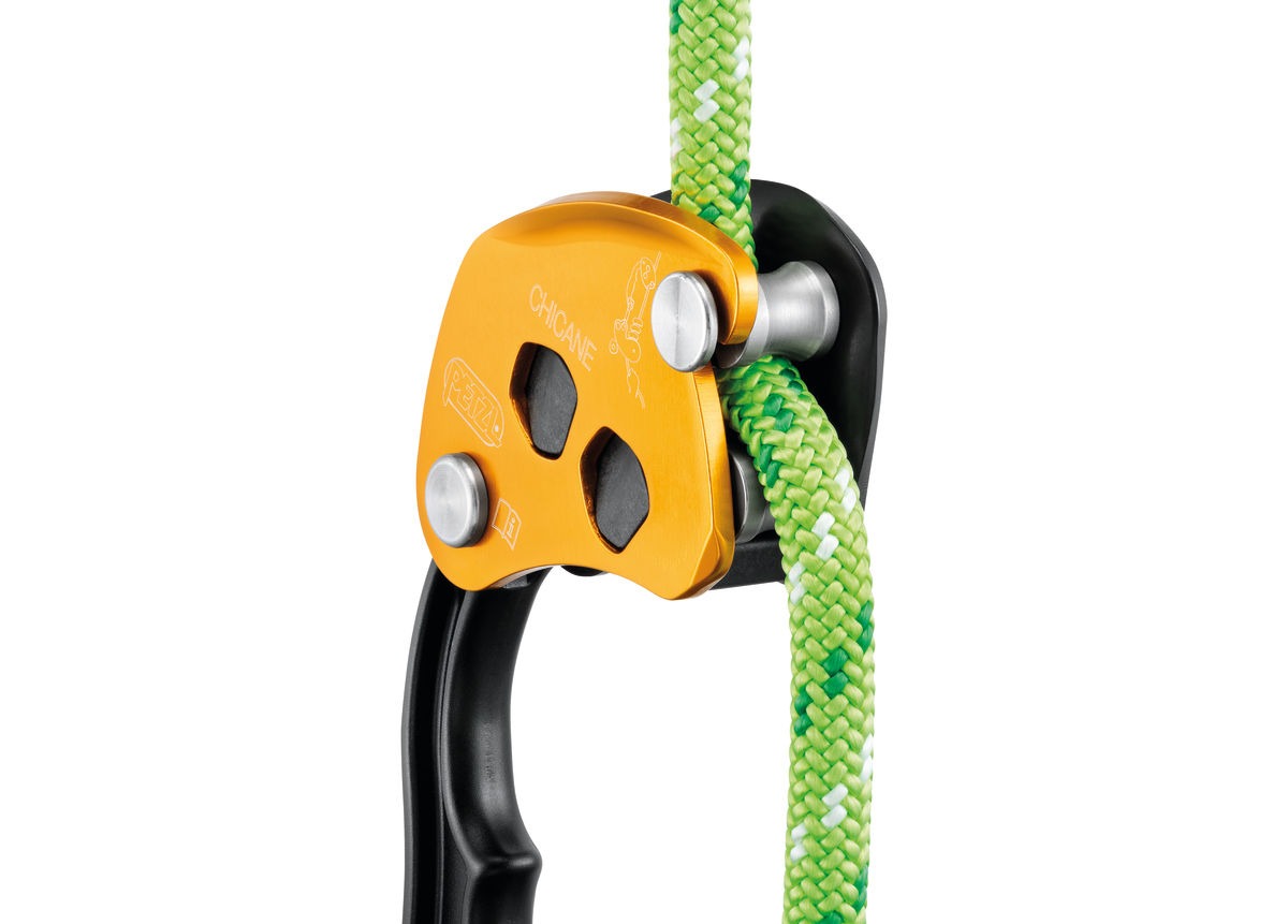 Petzl CHICANE Zusatzbremse für ZIGZAG Prusiks am Einzelseil