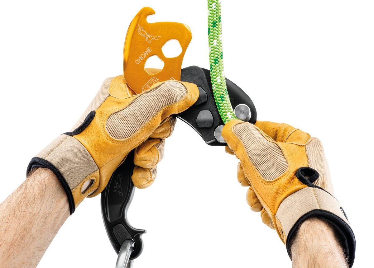 Petzl CHICANE Zusatzbremse für ZIGZAG Prusiks am Einzelseil