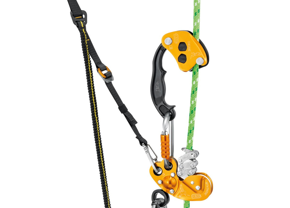 Petzl KNEE ASCENT CLIP | Knie-Steigklemmen-System für die Baumpflege