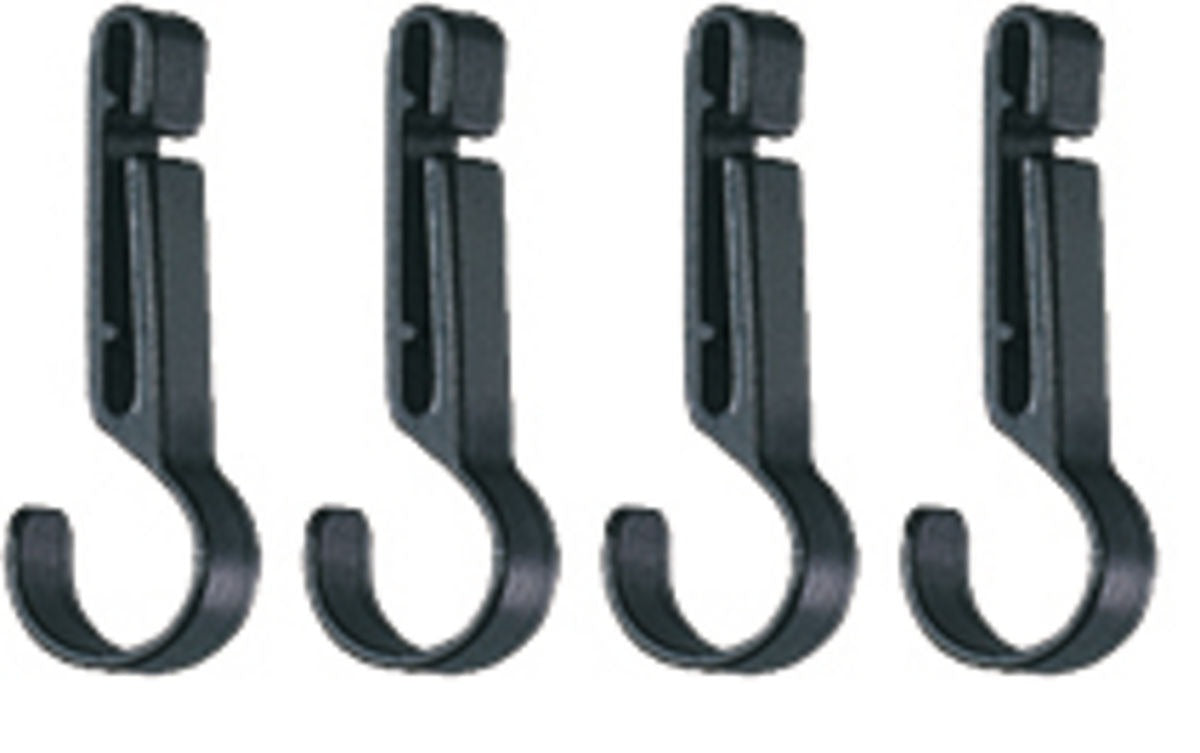 Petzl CROCHLAMP S Stirnlampen-Clips für Helme (4er-Pack)