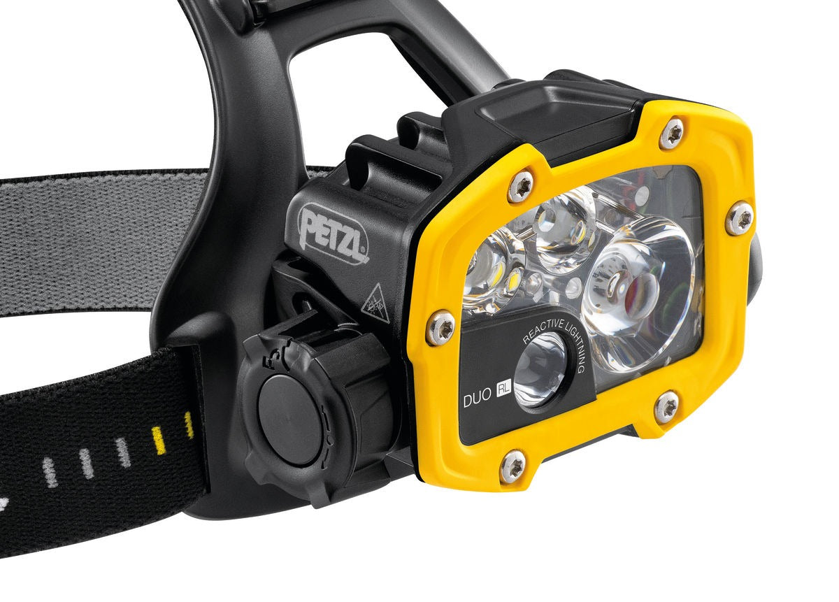 Petzl DUO RL Stirnlampe - Wiederaufladbar & Wasserdicht | 2800 Lumen