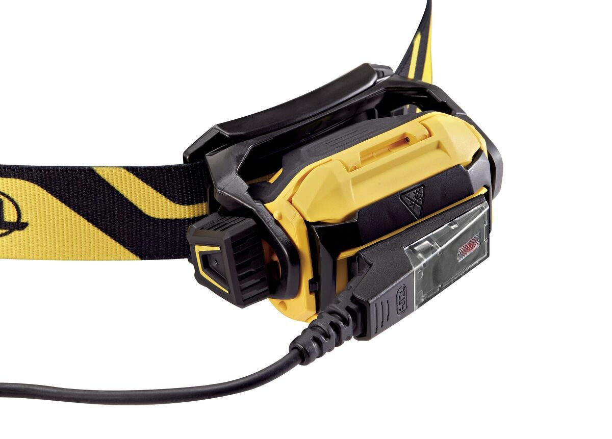 Petzl PIXA® R Wiederaufladbare Stirnlampe - 600 Lumen, Robust & Wasserdicht für Profis