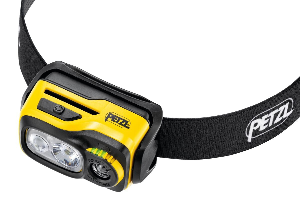 Petzl SWIFT® RL Stirnlampe - 1100 Lumen, wiederaufladbar mit REACTIVE LIGHTING®