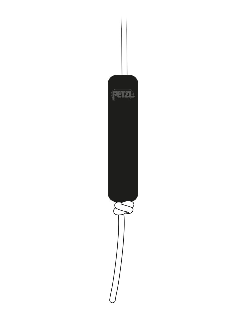 Petzl LEST THE PIPE Beschwerungsgewicht für Vertikalseil