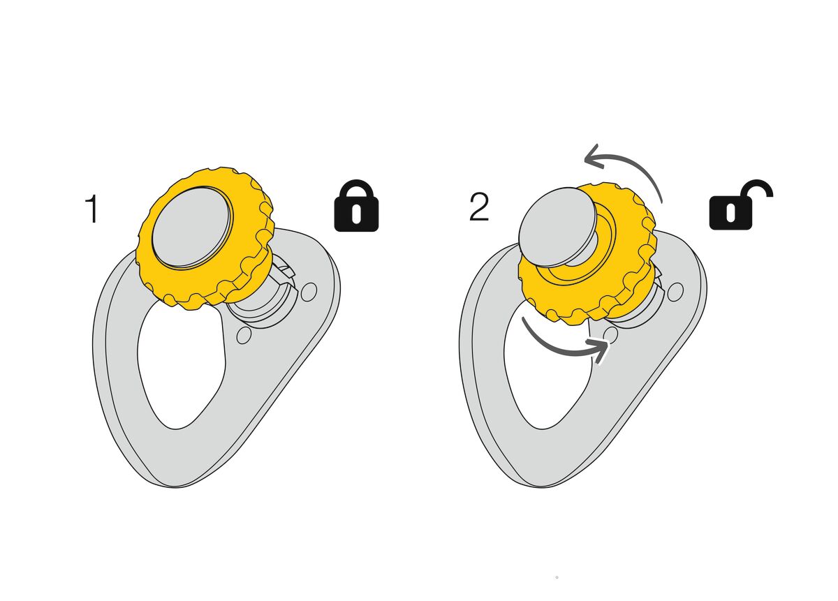 Petzl COEUR PULSE 12 mm - Wiederverwendbarer Bohrhaken / Anschlagpunkt