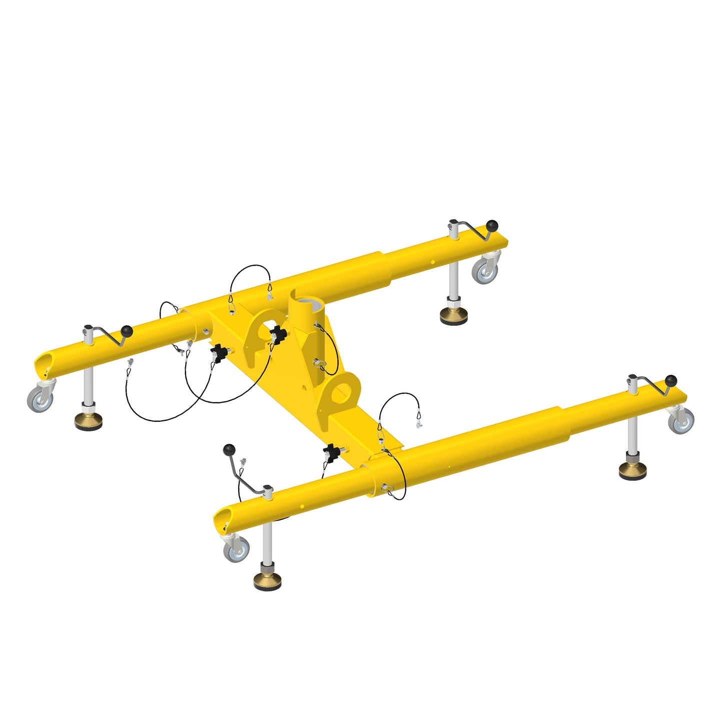 XTIRPA H-Base / H-Träger-Basis (1270 mm) für mobile Anschlagsysteme