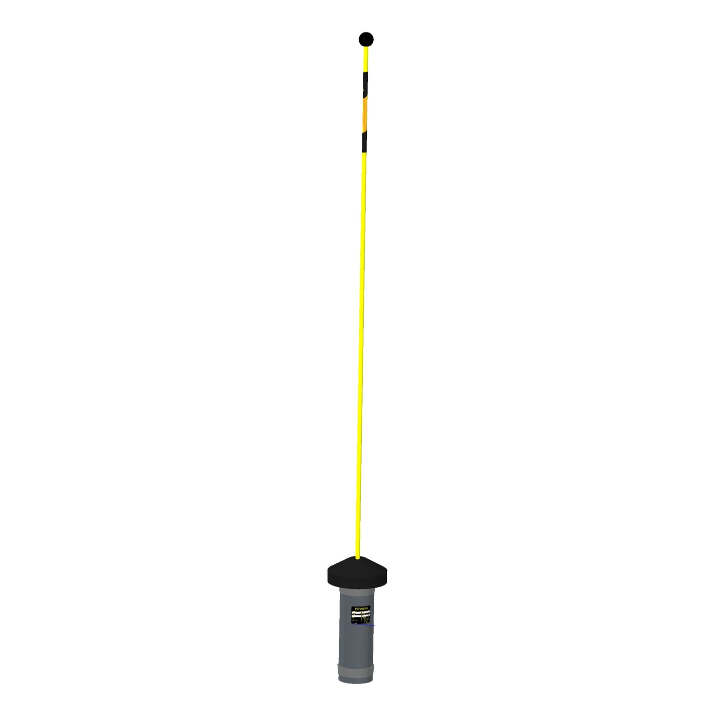 XTIRPA Warnpfosten für beengte Räume (76 mm)
