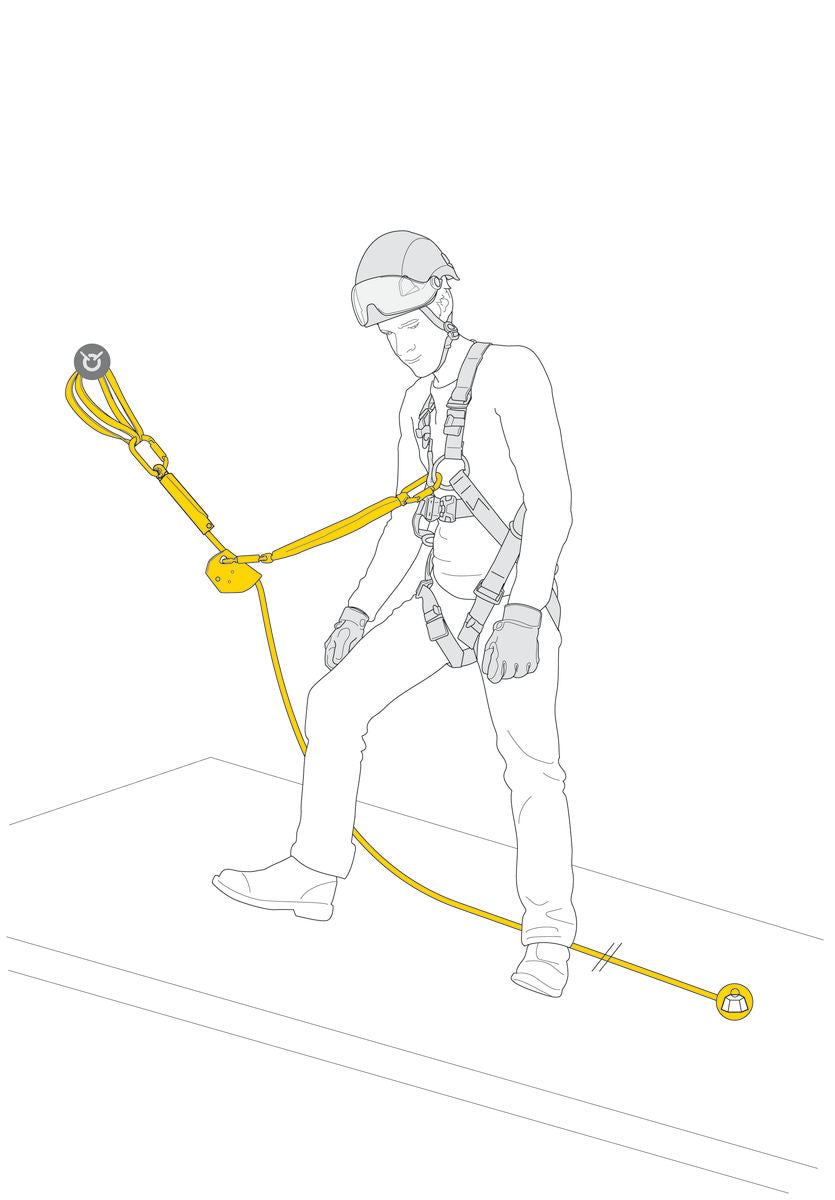 Petzl ASAP® VERTICAL LIFELINE | Komplettes Seilsystem zur Absturzsicherung