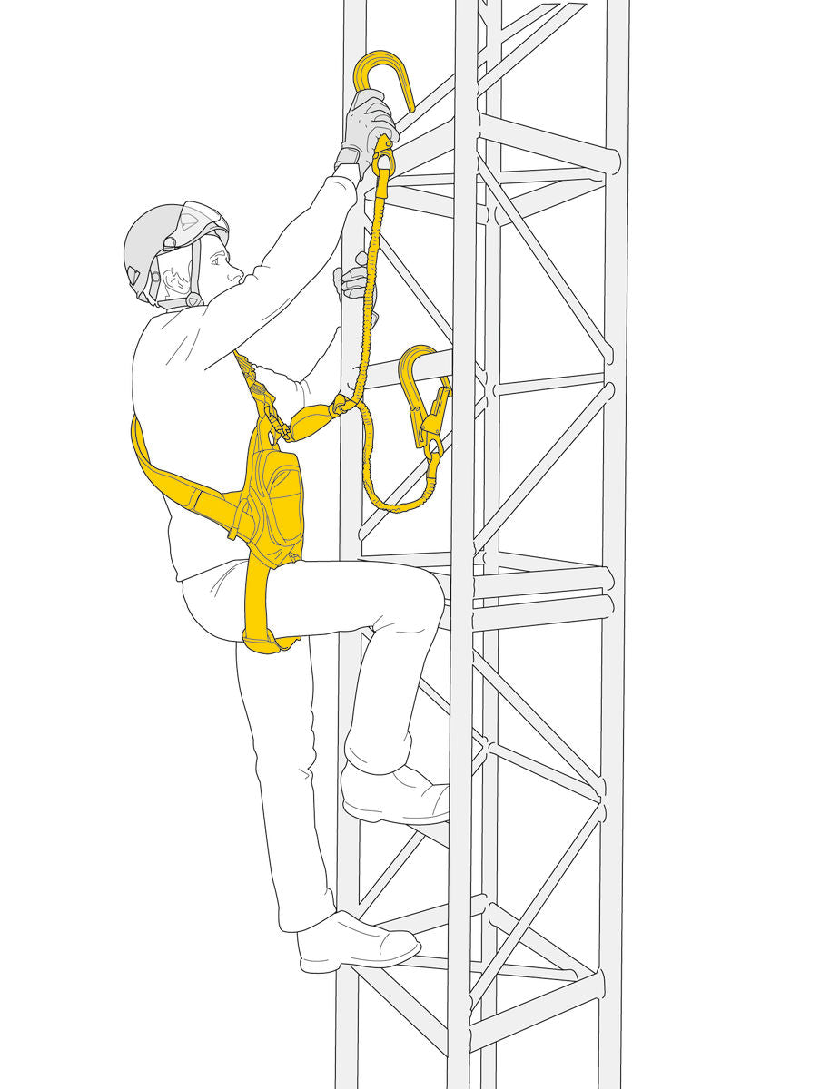 Petzl ABSORBICA®-Y FALL ARREST KIT - Komplettes Absturzsicherungsset für Höhenarbeit