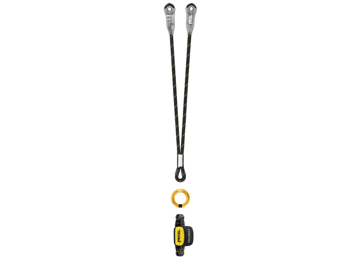 Petzl ABSORBICA® Kompakter Bandfalldämpfer