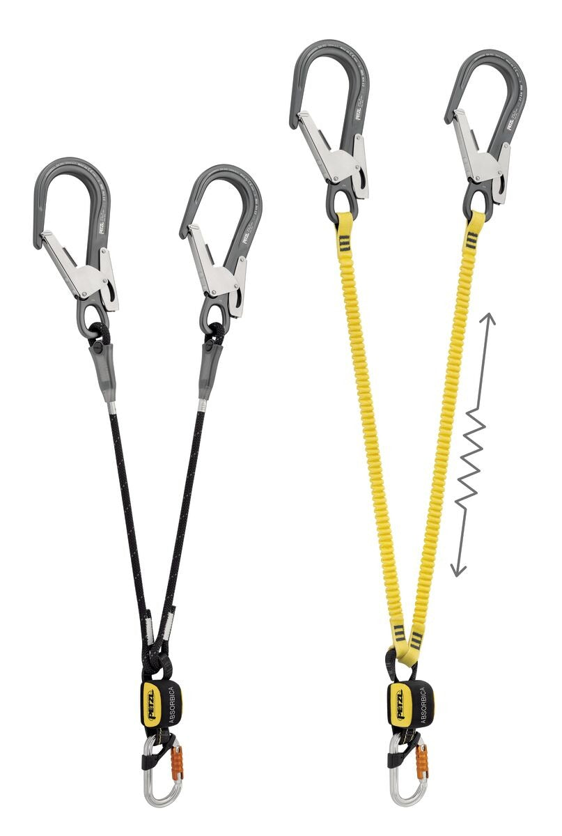 Petzl ABSORBICA®-Y MGO Verbindungsmittel mit Falldämpfer (80 cm)