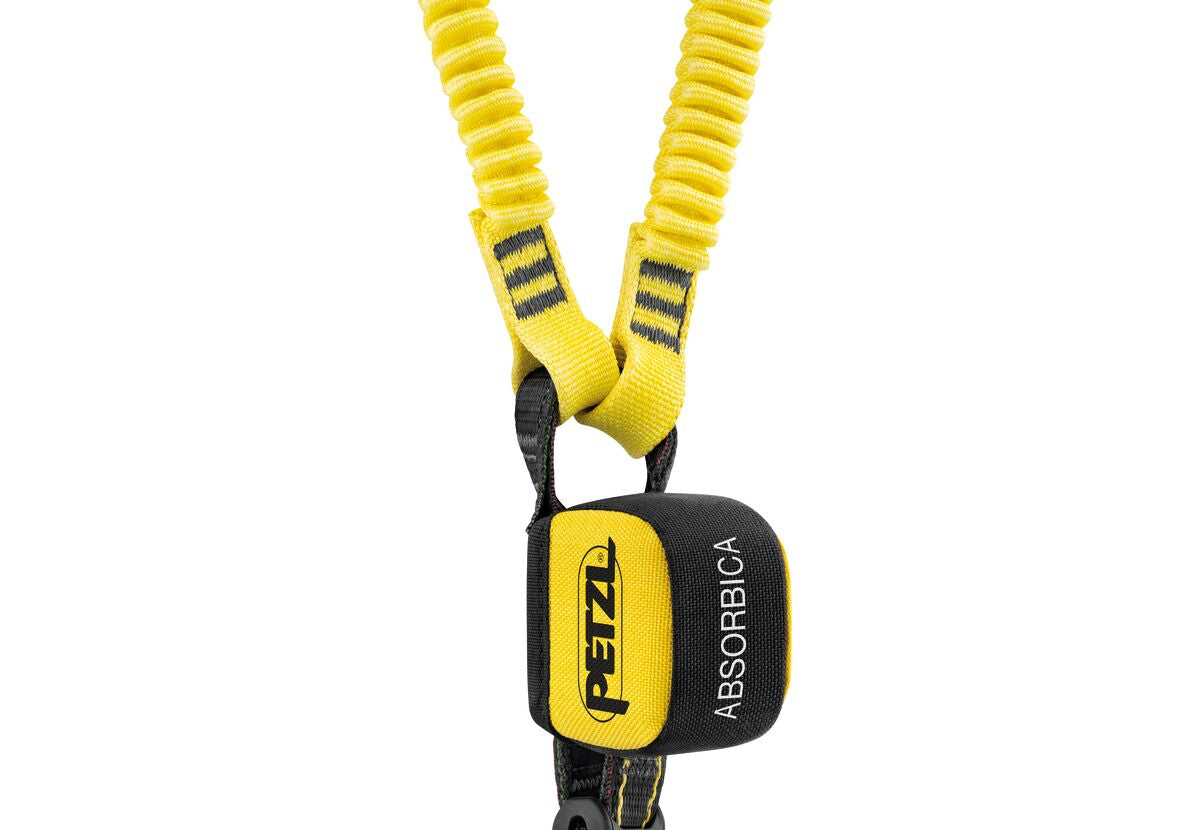 Petzl ABSORBICA®-Y TIE-BACK Doppel Verbindungsmittel mit Falldämpfer (153 cm)