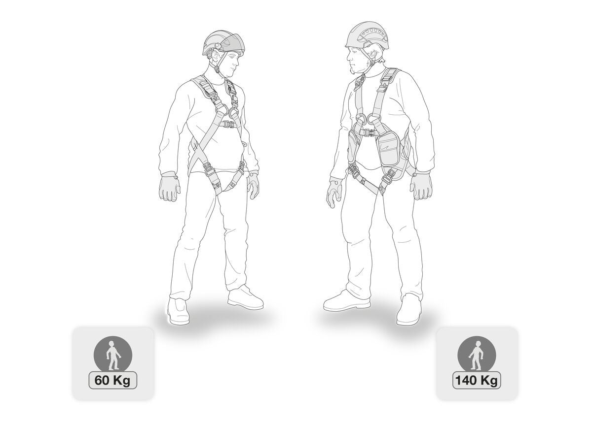 Petzl ABSORBICA®-I VARIO Verstellbares Verbindungsmittel mit Falldämpfer