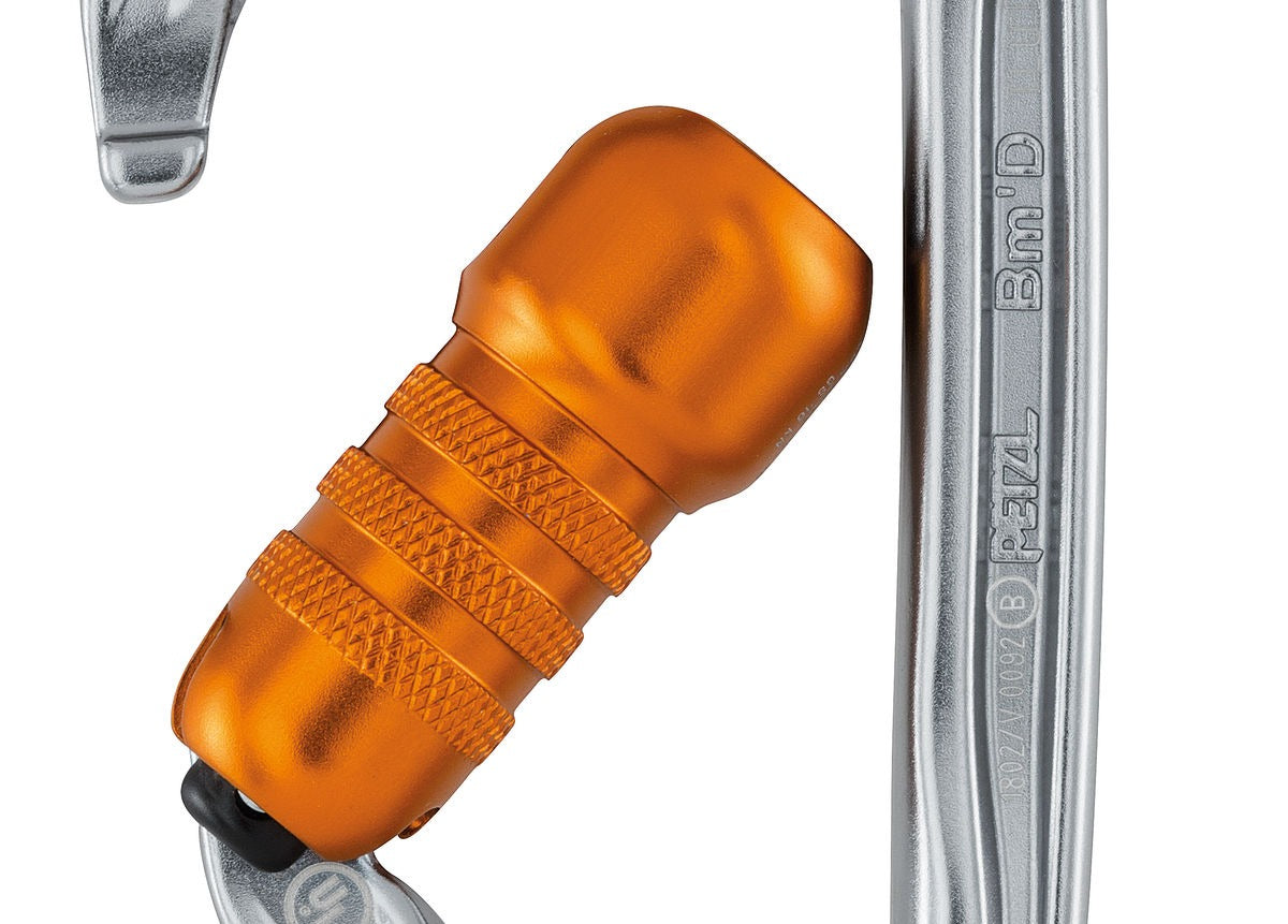 Petzl Bm'D Asymmetrischer Hochfestigkeits-Karabiner mit TRIACT-LOCK