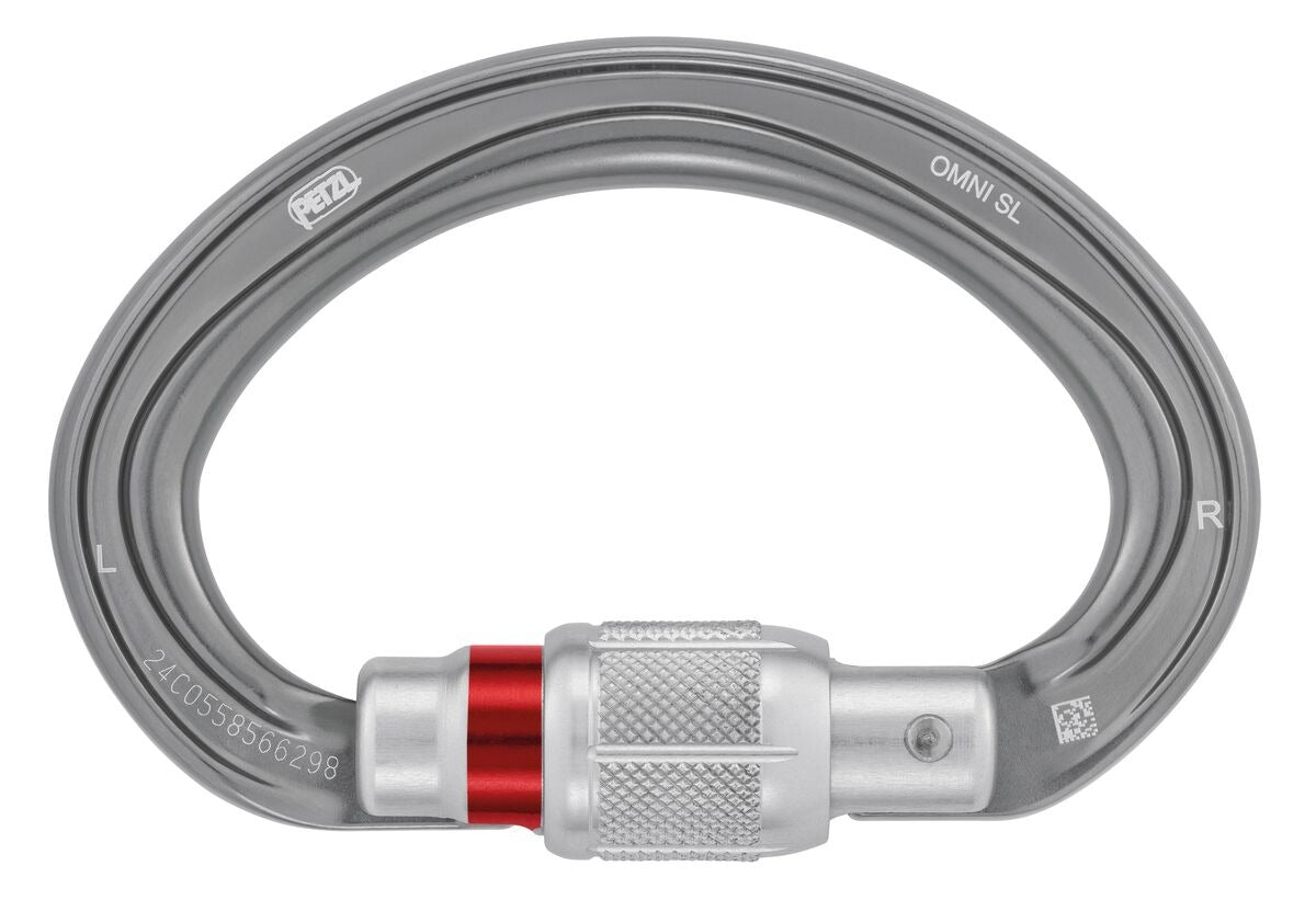 Petzl OMNI Multidirektionaler Halbmondkarabiner