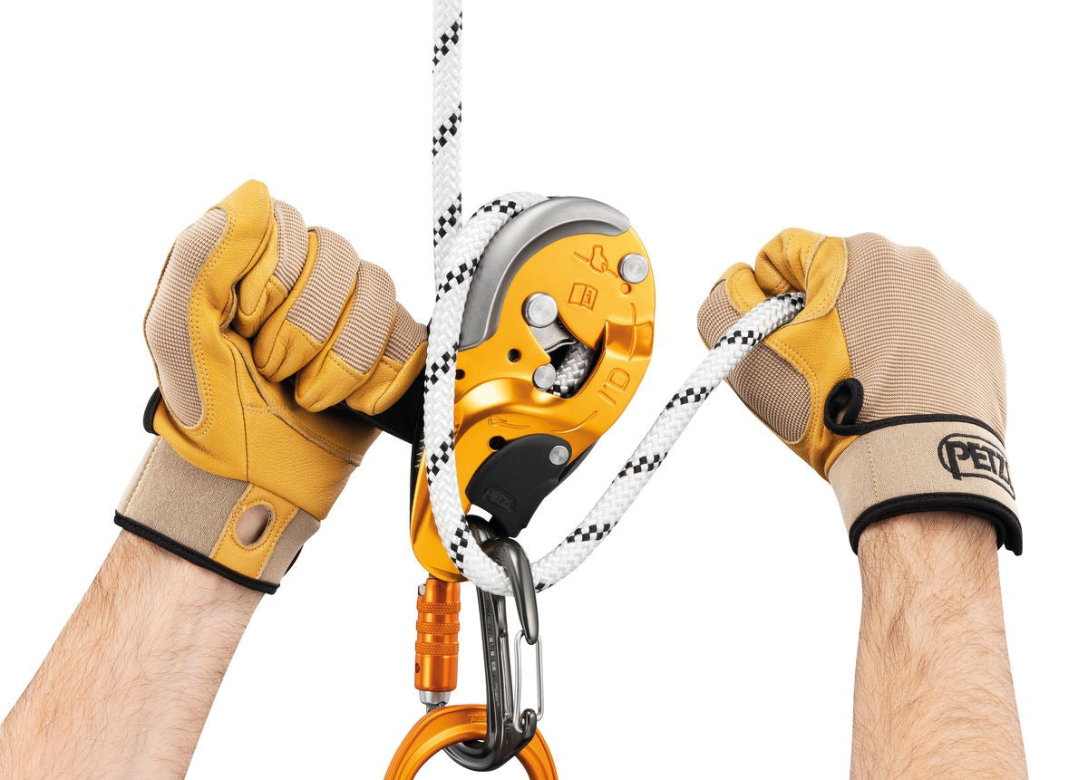 Petzl FREINO Z Karabiner mit Bremssporn für Abseilgeräte