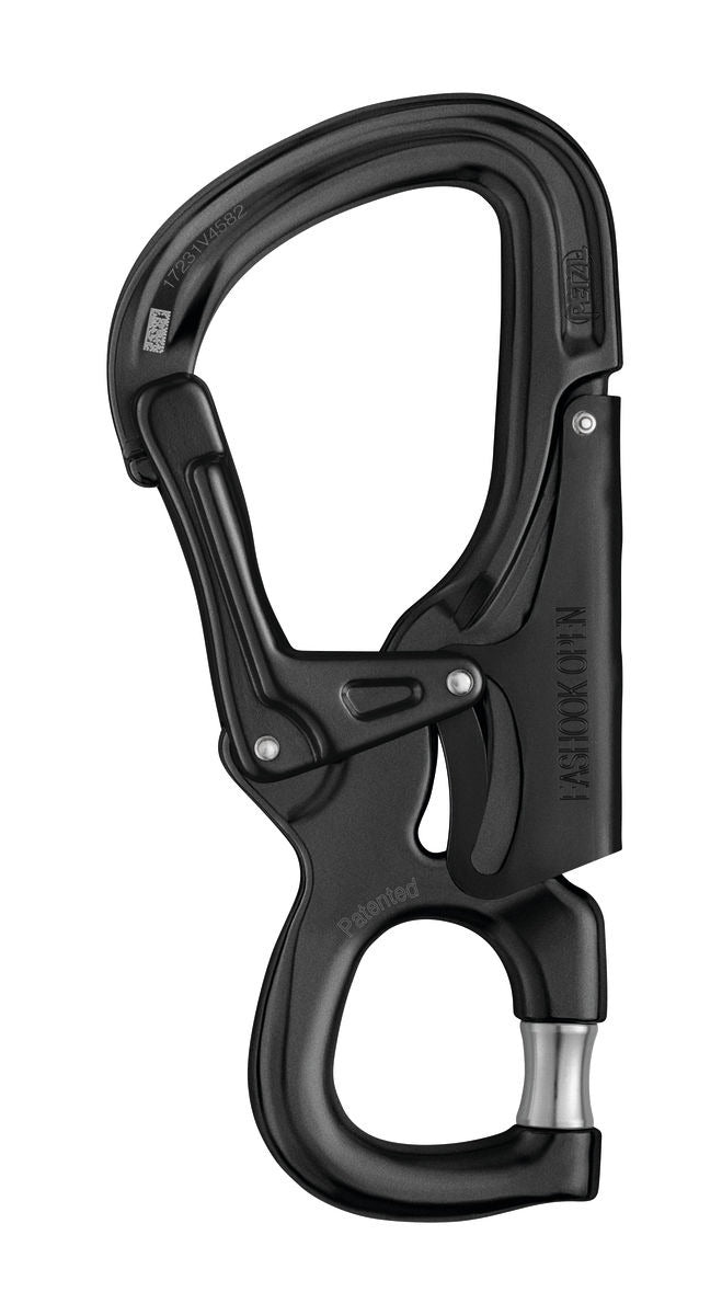Petzl EASHOOK OPEN Verbindungselement mit aufschraubbarem Befestigungssteg