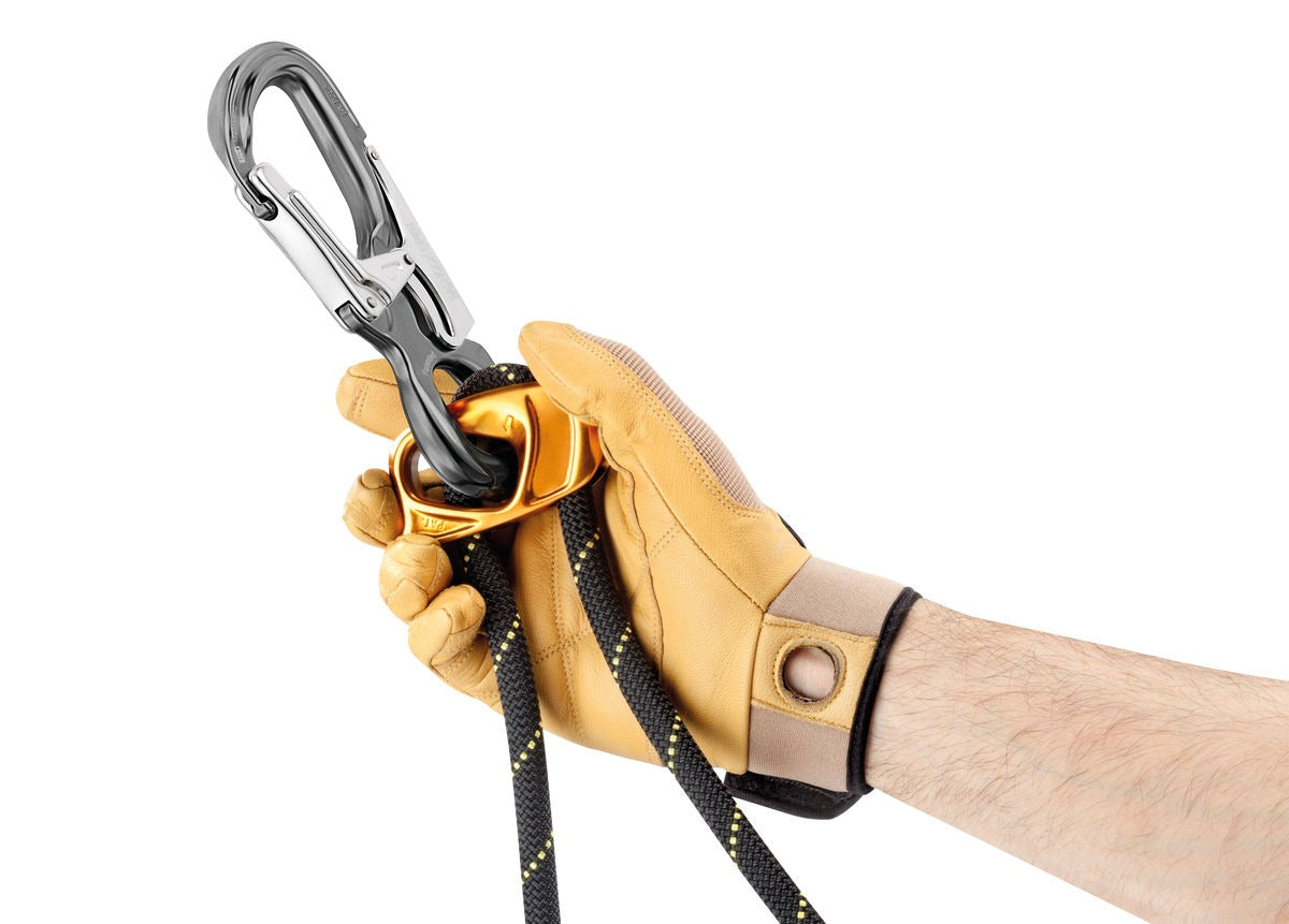 Petzl EASHOOK OPEN Verbindungselement mit aufschraubbarem Befestigungssteg