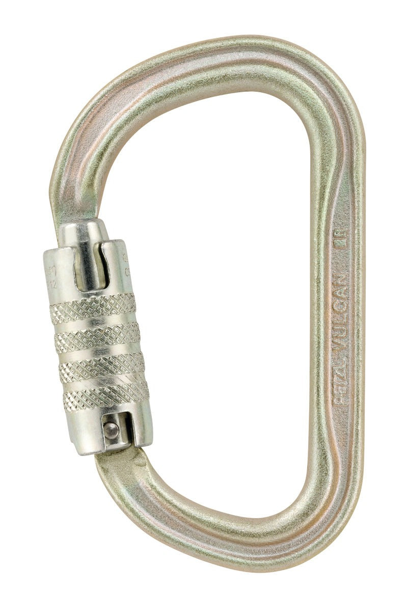 Petzl VULCAN Hochfester asymmetrischer Stahlkarabiner