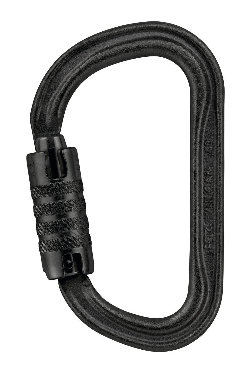 Petzl VULCAN Hochfester asymmetrischer Stahlkarabiner