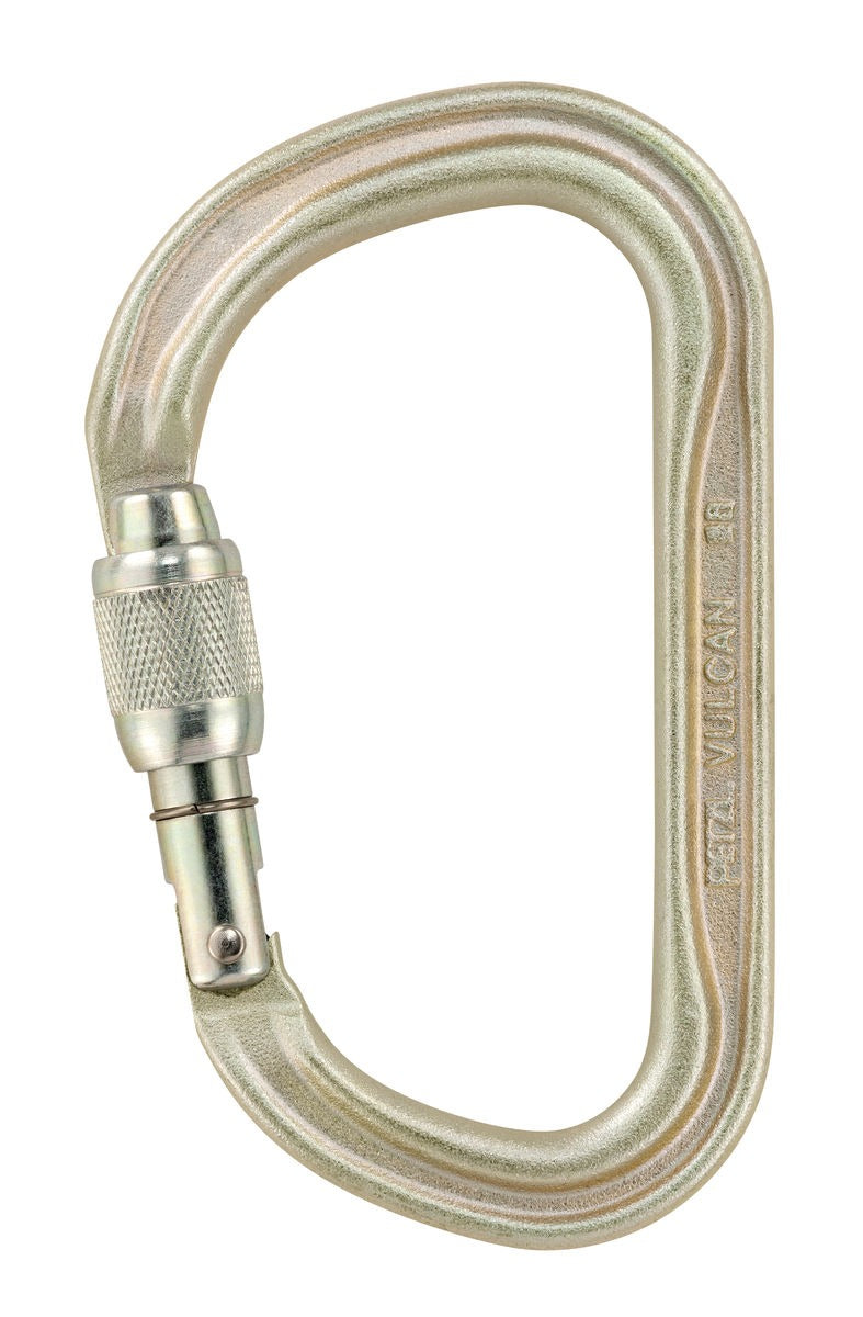 Petzl VULCAN Hochfester asymmetrischer Stahlkarabiner