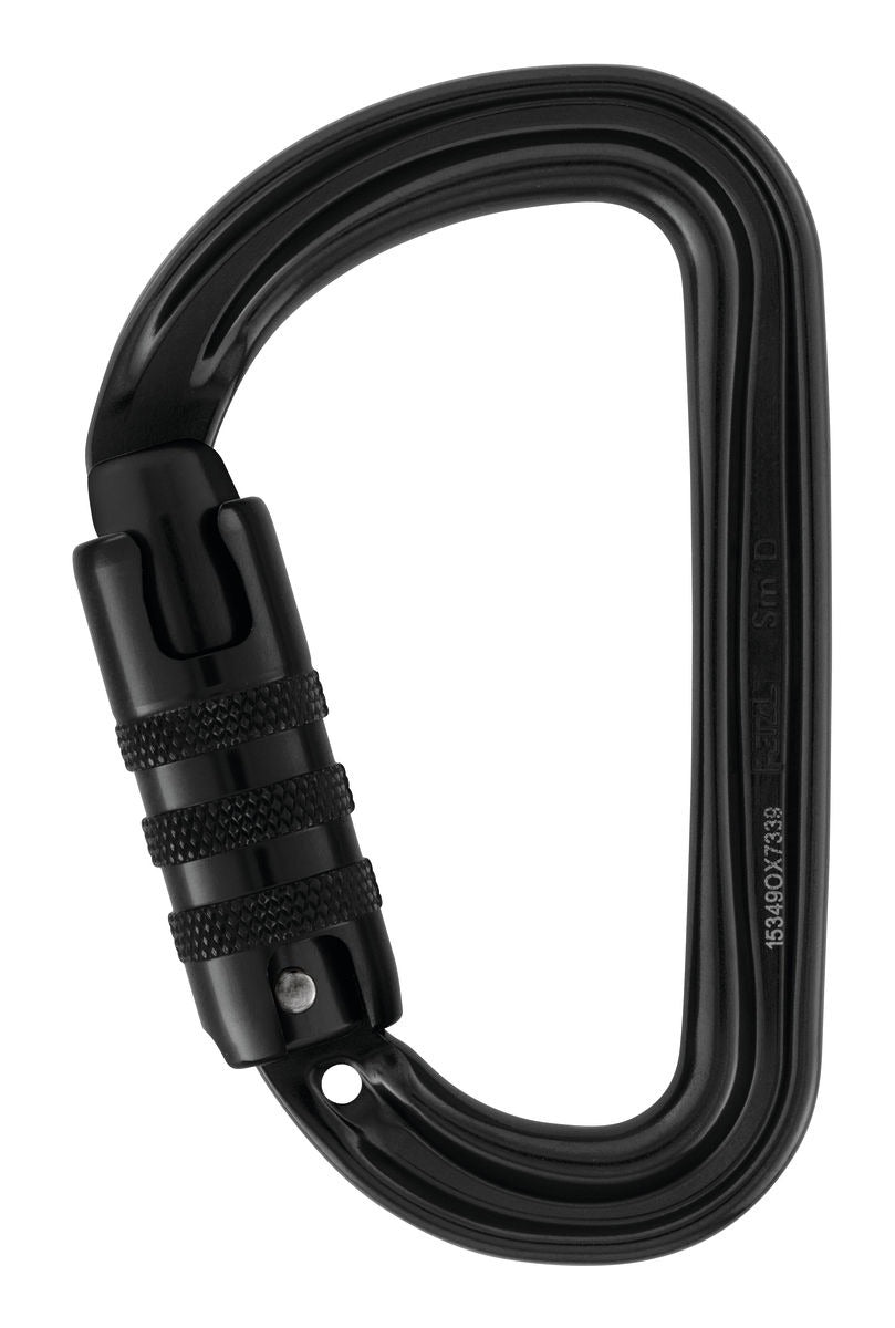 Petzl Sm'D Ultraleichter Asymmetrischer Karabiner für Höhenarbeit