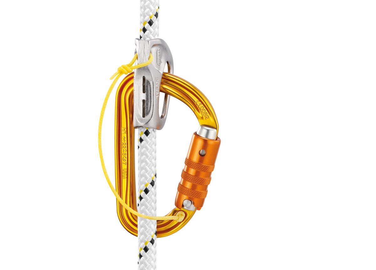 Petzl Sm'D Ultraleichter Asymmetrischer Karabiner für Höhenarbeit