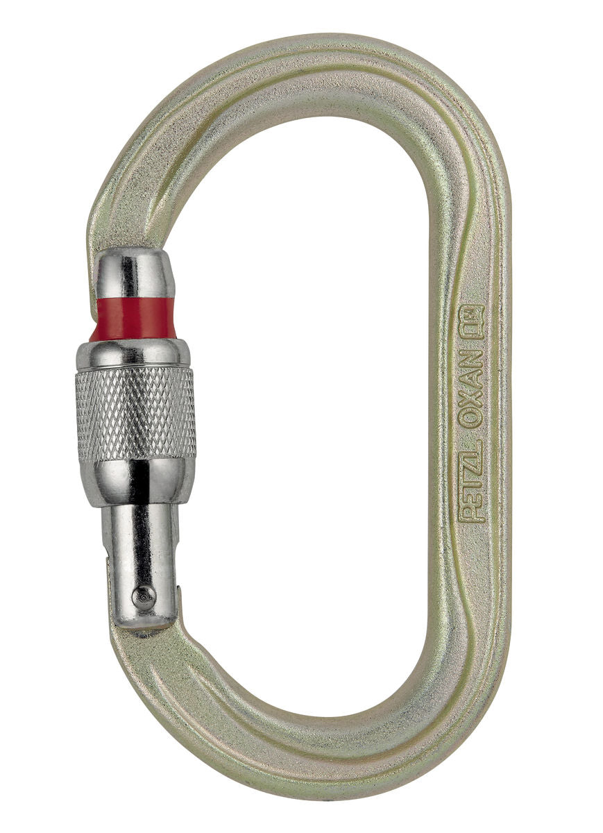 Petzl OXAN – Ovalkarabiner aus Stahl