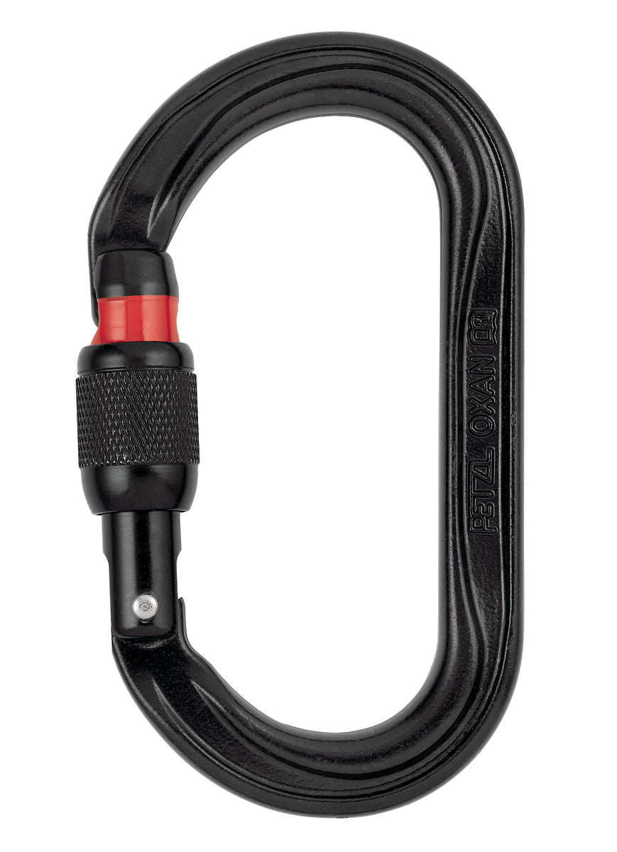 Petzl OXAN – Ovalkarabiner aus Stahl