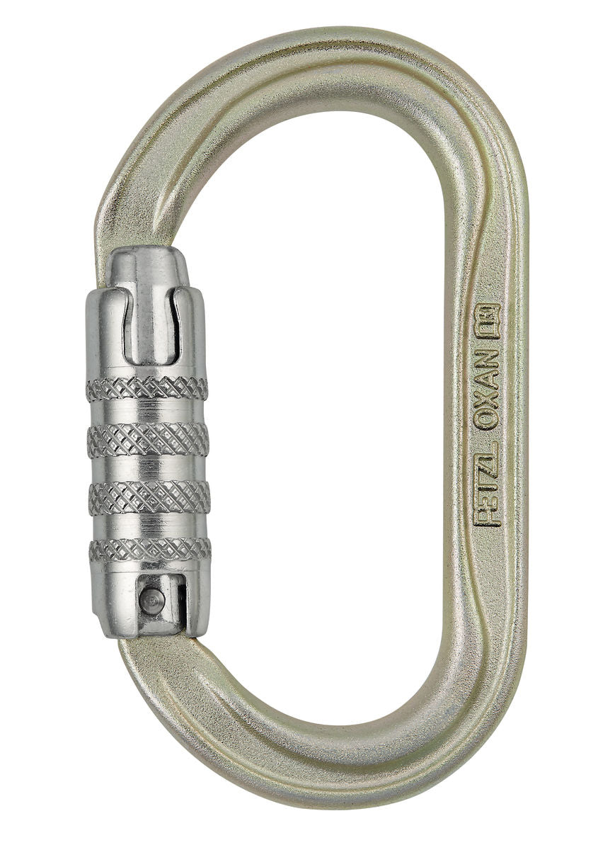 Petzl OXAN – Ovalkarabiner aus Stahl