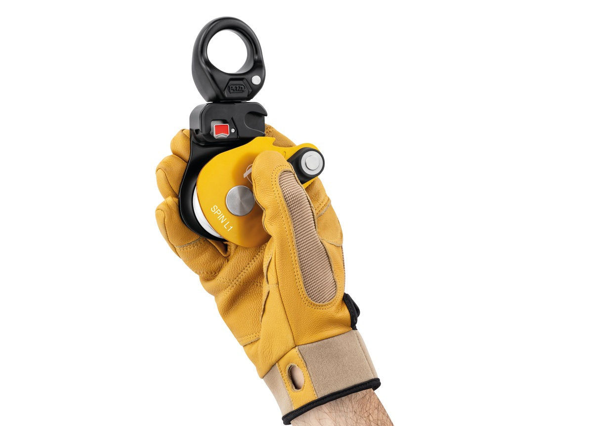 Petzl SPIN L1 Seilrolle mit Wirbel – Hocheffiziente Einzelrolle