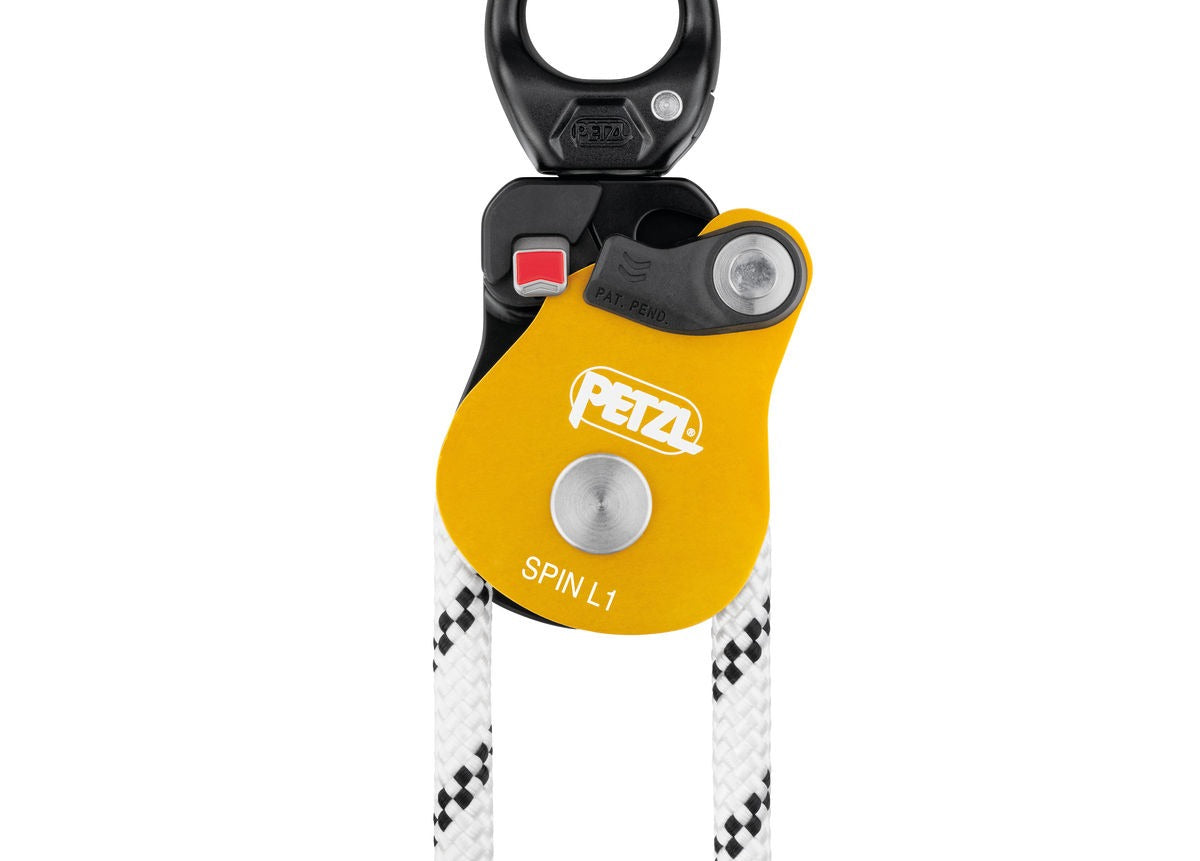 Petzl SPIN L1 Seilrolle mit Wirbel – Hocheffiziente Einzelrolle