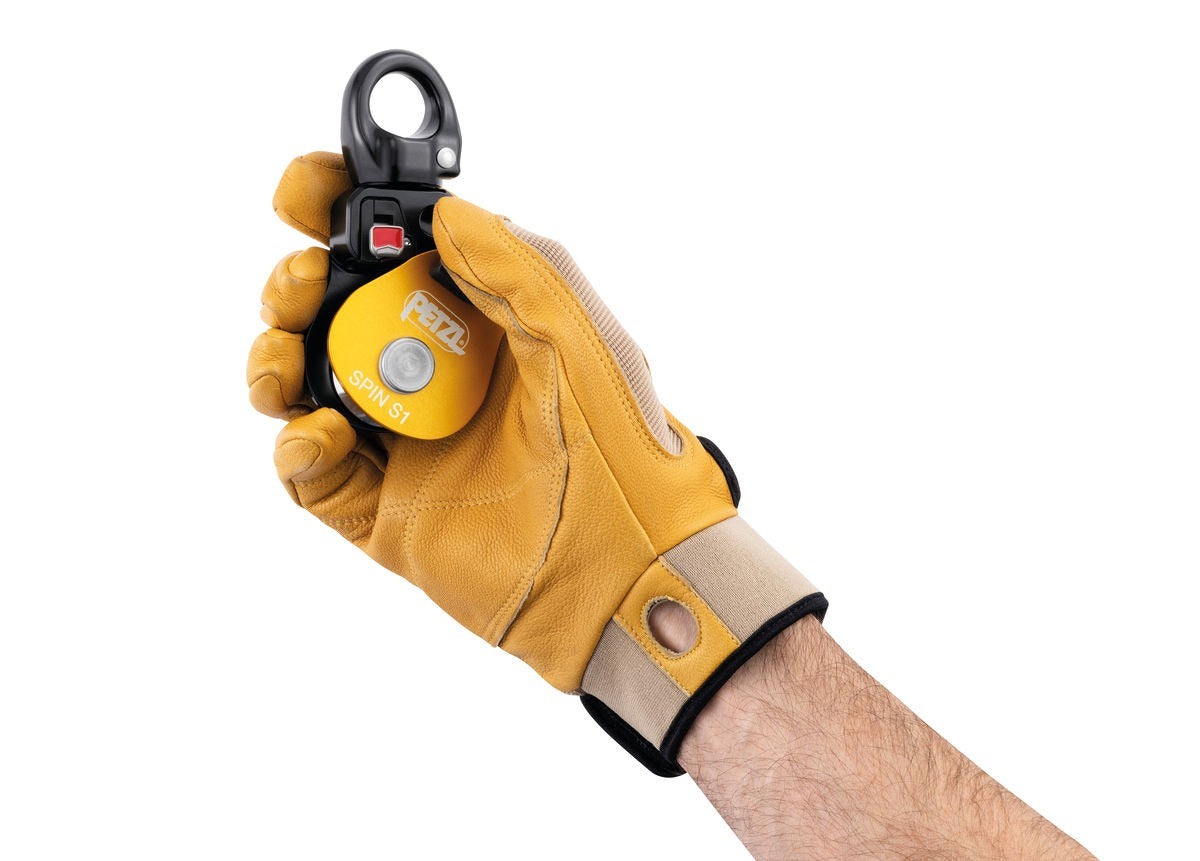 Petzl SPIN S1 Kompakte Seilrolle mit Wirbel